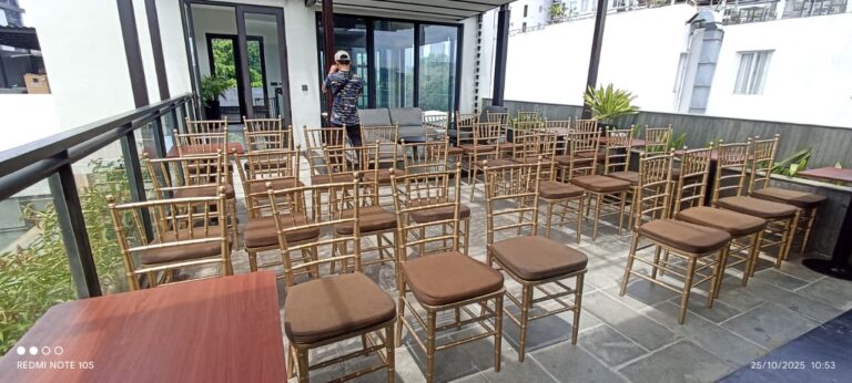 Sewa Kursi Tiffany Jakarta Selatan